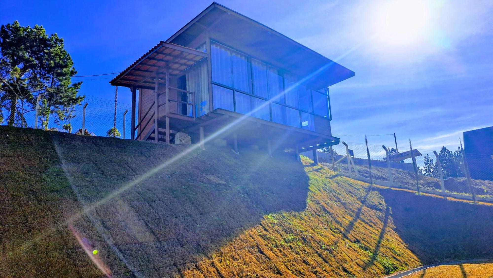 Chale Luz Do Luar Romantismo E Uma Linda Vista Campos do Jordão Exterior foto